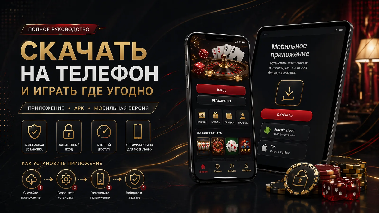 Гид по скачиванию 888 казино на телефон